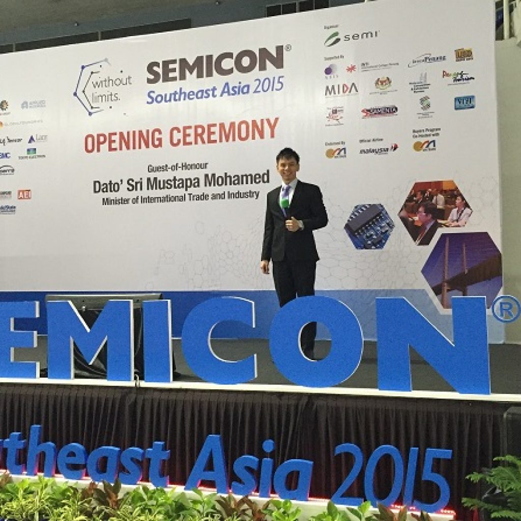 Semicon South East Asia Semiconductor Event Emcee Lester Lester