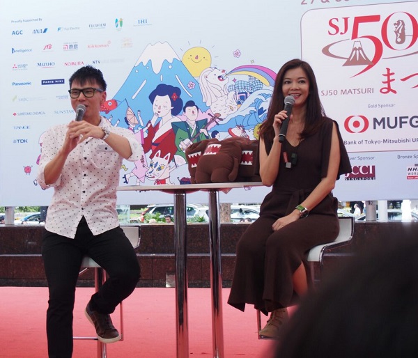 emcee-singapore-lester-leo-with-celebrity-michelle-chong-sj50-tokyo-eye-2020-nhk
