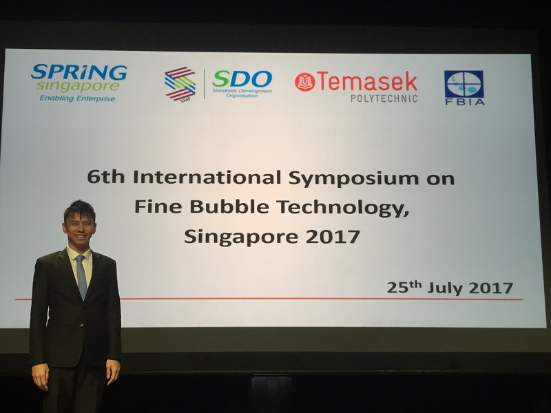 Fine Bubble Technology Symposium - symposium emcee lester singapore