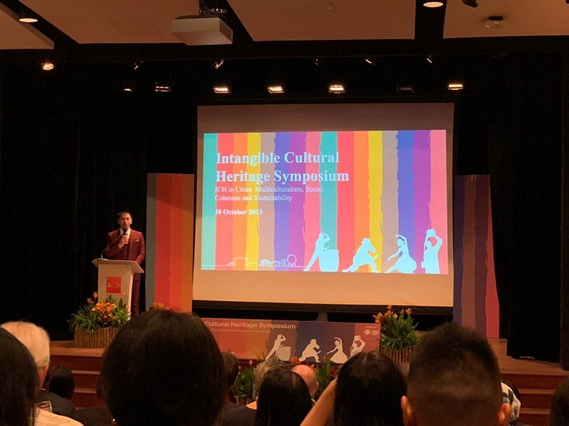 Intangible Cultural Heritage Symposium - symposium emcee singapore