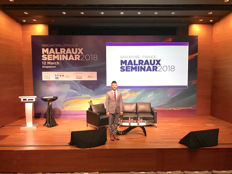 Singapore france malraux seminar - international seminar emcee