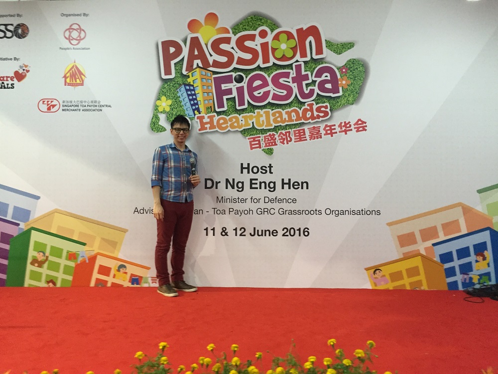 Passion Fiesta @ Toa Payoh - Emcee Singapore Lester Leo