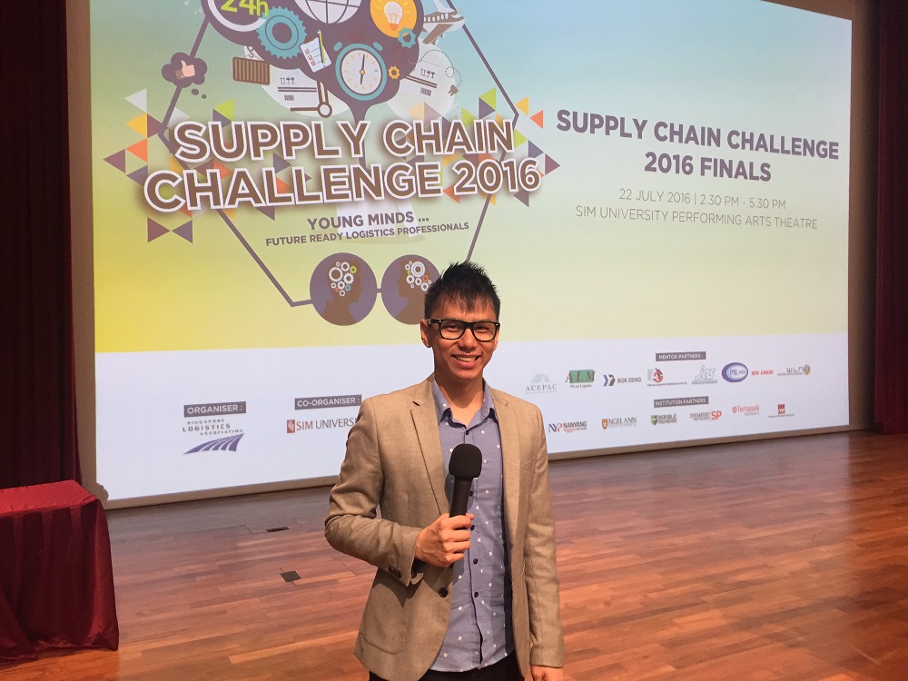 Supply Chain Challenge Finals 2016 - Emcee Singapore Lester Leo