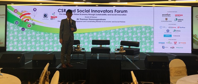 CSR and Social Innovators Forum with Minister