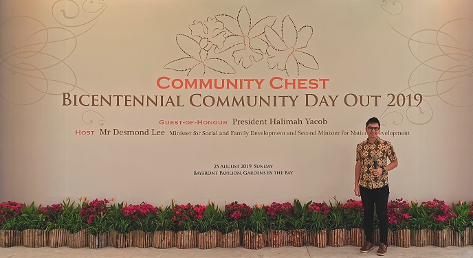 Community Chest Bicentennial event with President Halimah Yacob