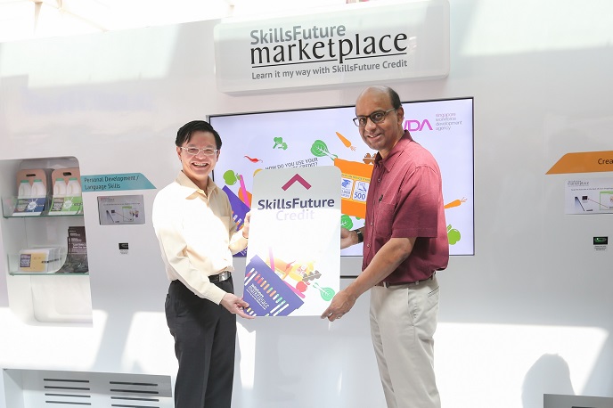 Launch of SkillsFuture marketplace DPM Tharman