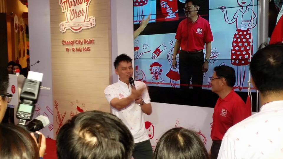 MOE SG50 with Minister for Education Heng Swee Keat and Emcee Lester Leo