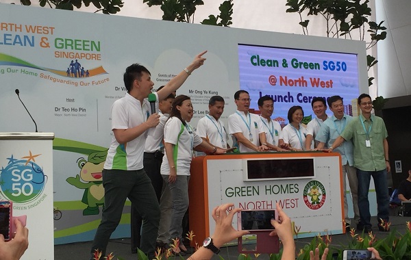 NEA north west clean & green with Minister