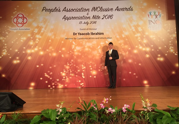 PA INClusive Awards 2016 with Minister Yaacob