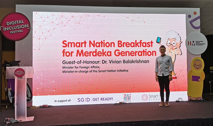 Smart Nation event with Minister Vivian Balakrishnan