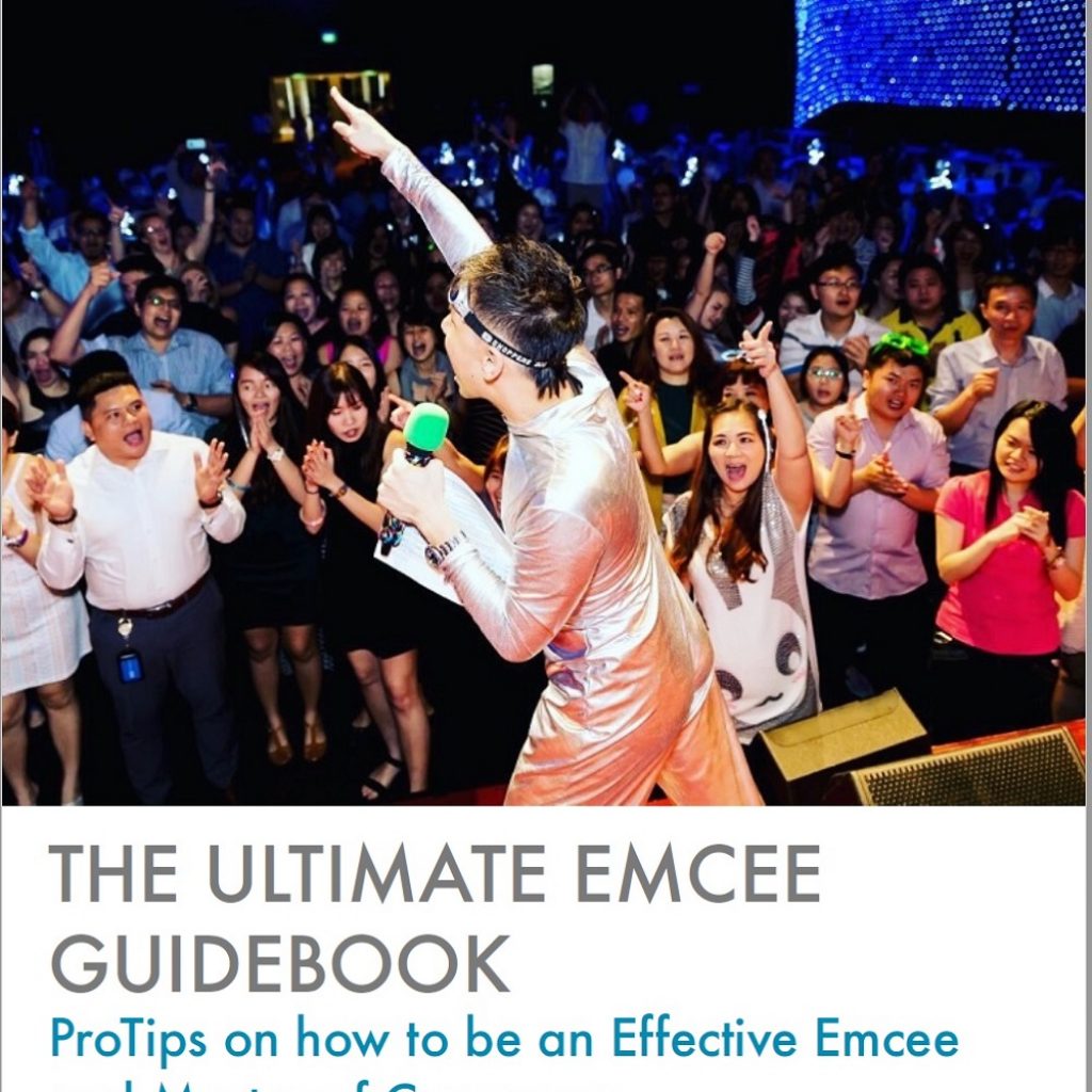 Emcee eBook Cover The Ultimate Emcee Guide Lester Leo Singapore's