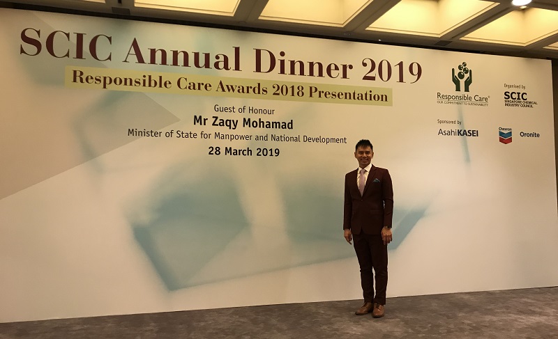 SCIC Annual Dinner 2019 and Responsible care awards 2018 with emcee lester