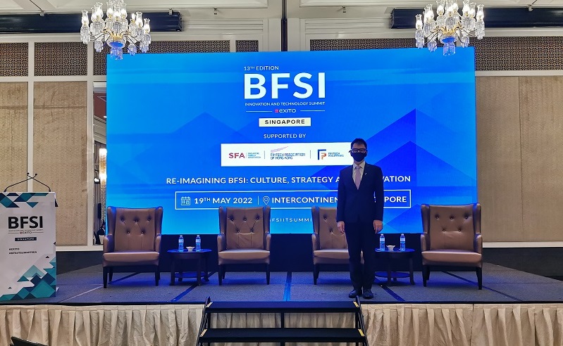 BFSI innovation and technology summit - tech event emcee sg lester