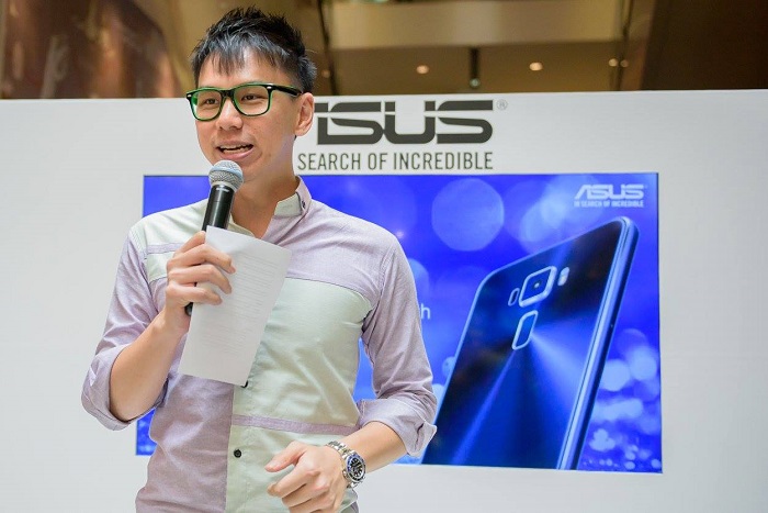 Tech event ASUS product launch - emcee lester