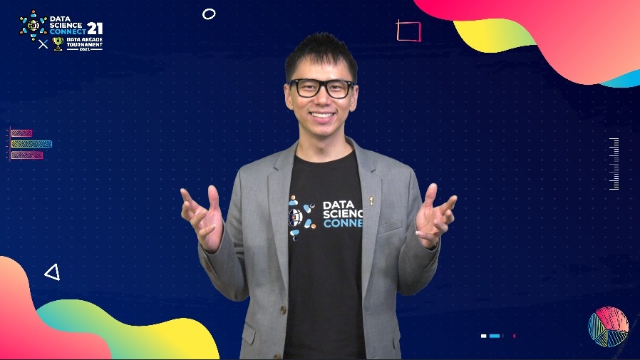 Govtech Data science connect 2021 - virtual event emcee singapore lester