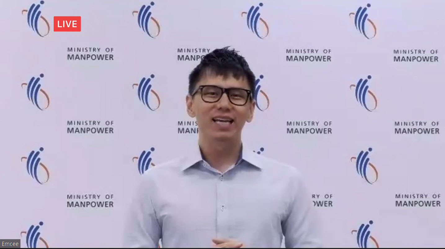 Ministerial virtual event emcee Lester Leo