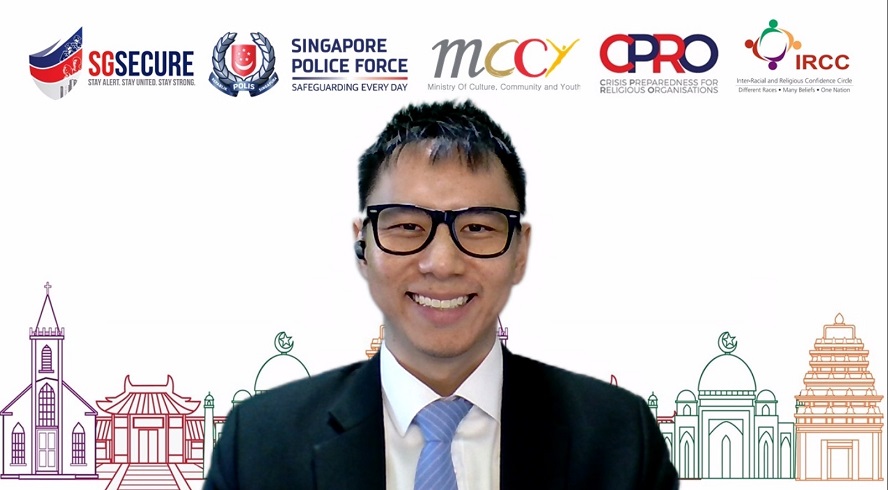 Virtual seminar emcee - counter terrorism seminar singapore