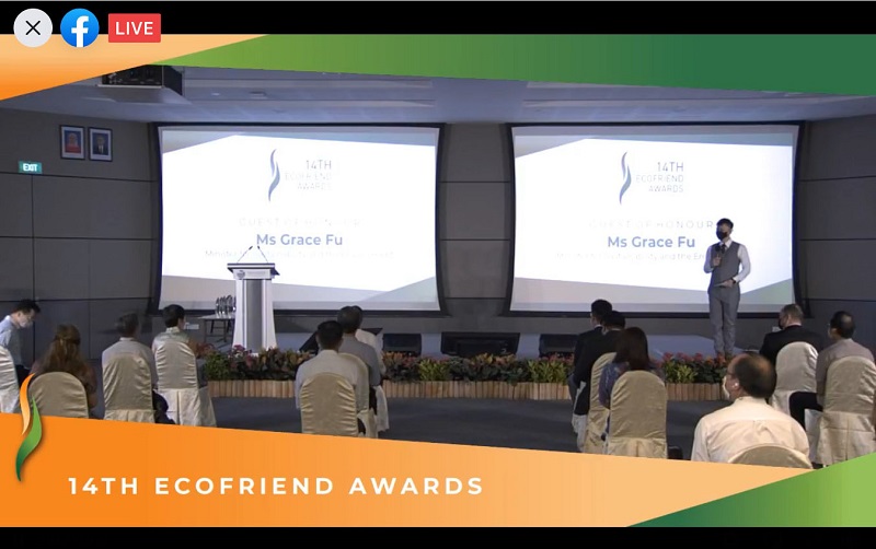 nea ecofriend awards - hybrid event with live streaming - Emcee Lester Leo