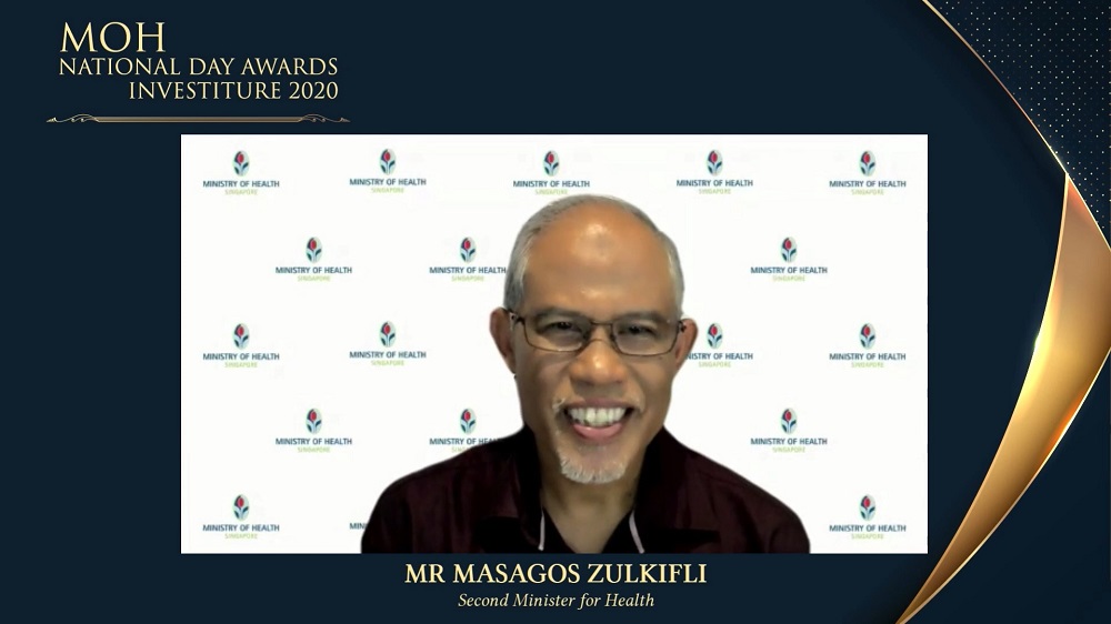 MOH National Day award investiture - minister masagos zulklifi