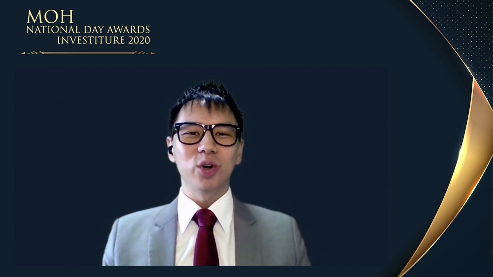 MOH National Day award investiture - singapore emcee lester leo