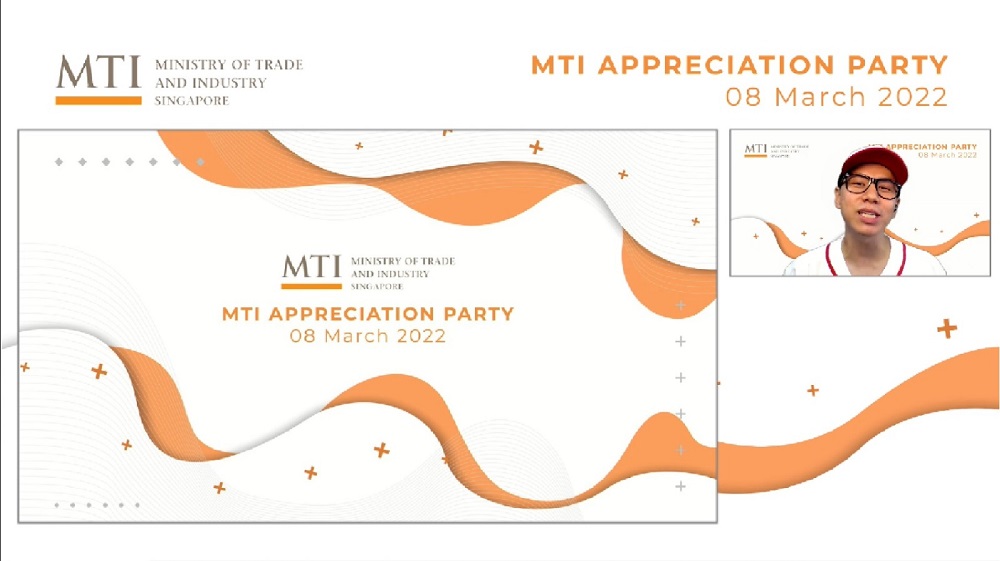 MTI Appreciation Party - Emcee lester leo singapore
