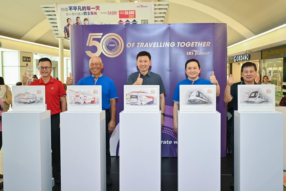 Launch Of Sbs Transit 50th Anniversary Exhibition - Emcee Lester Leo 