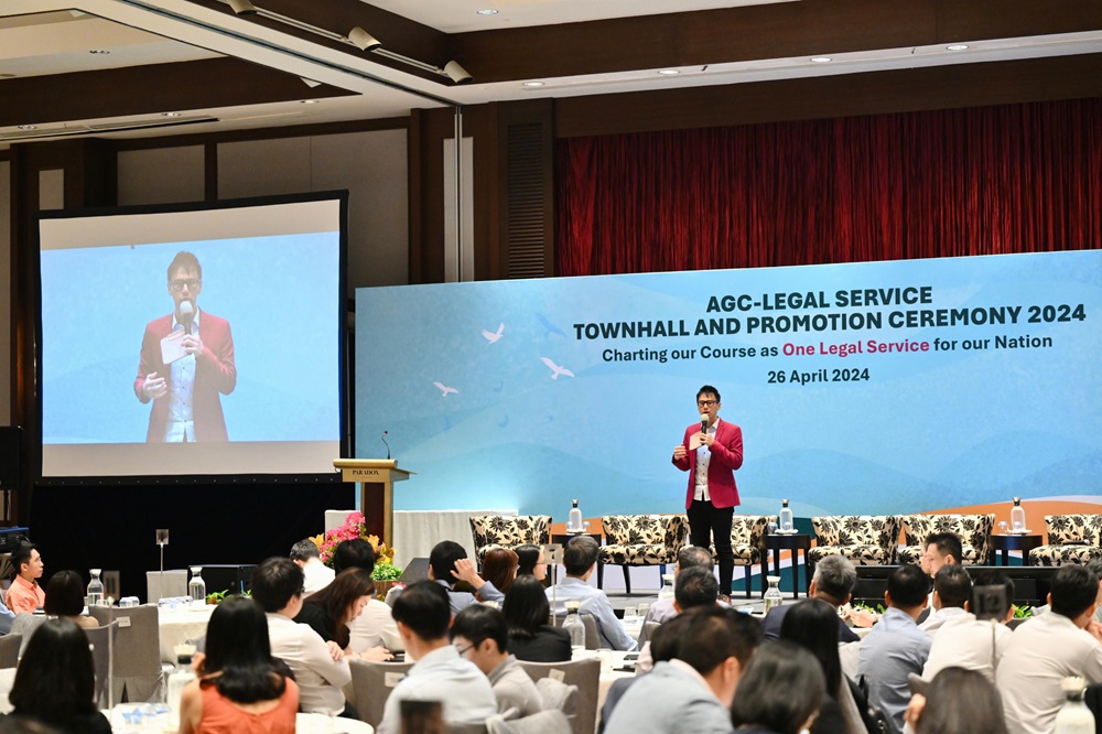 AGC-Legal Service Town Hall & Promotion Ceremony | Lester Leo ...